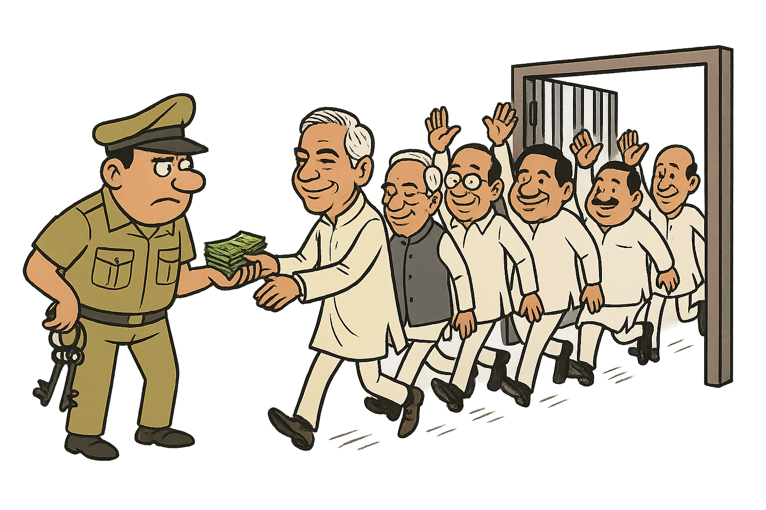 ජනපතිගේ අත්සන නැතුව සිරකරුවන් 70ක් ගෙදර යවලා