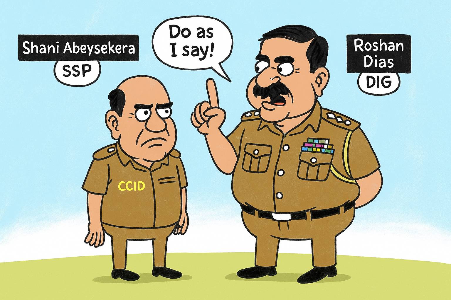ශානිට උඩින් රොෂාන් දාලා