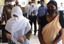 සහරාන්ගේ බිරිඳගේ ආරක්ෂාව තර කරන්නැයි ඉල්ලයි