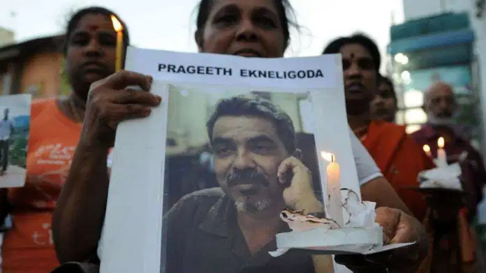 ප්‍රගීත් එක්නැලිගොඩ – යුක්තිය අහිමි දින 4,000 ක් !