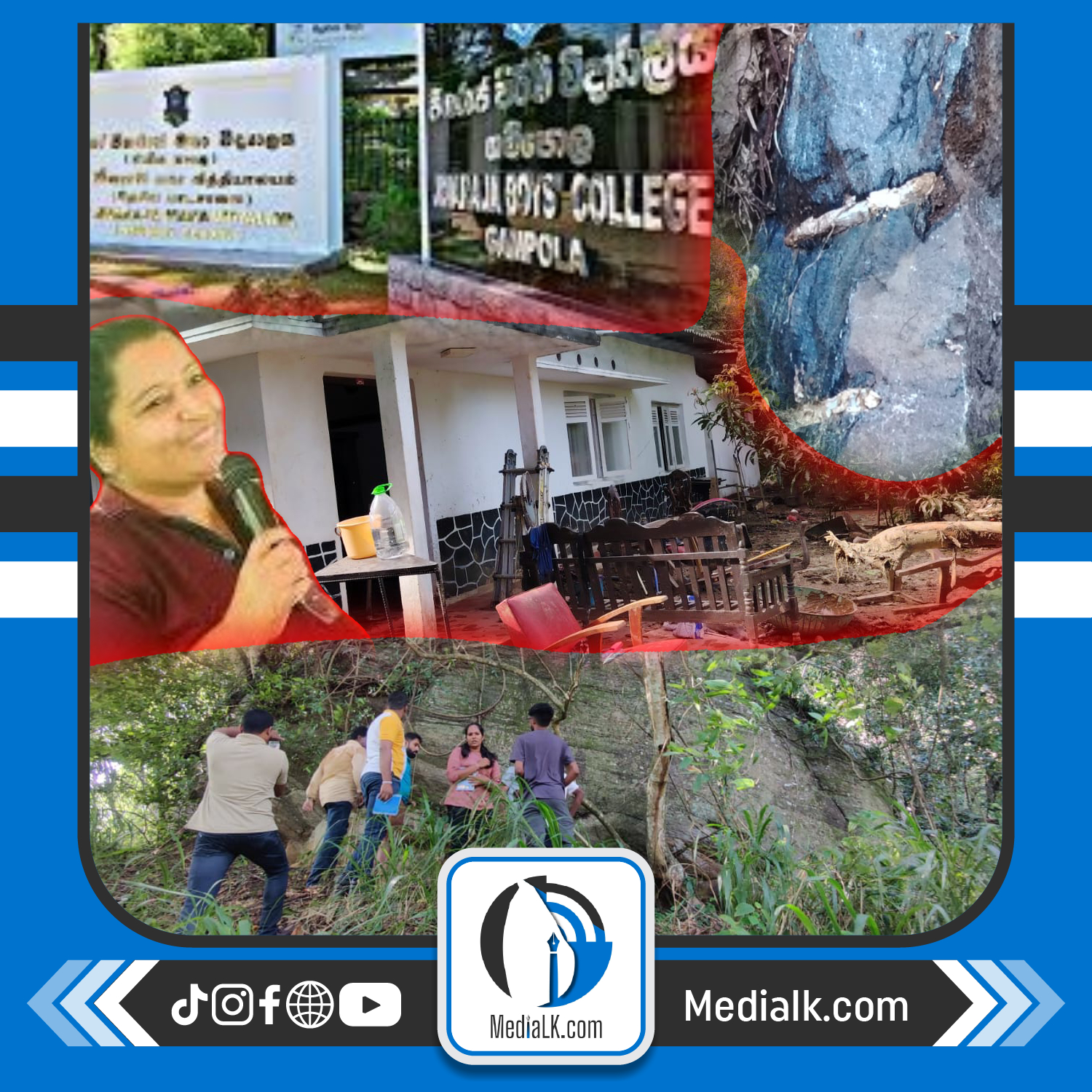 අම්බුළුවාවේ තවත් බෑවුමක් අවදානම් – නිවාස 05ක් ඉවතට ; පාසල් දෙකක් සහ නිවාස පහක් මධ්‍ය අවධානම් ලැයිස්තුවට